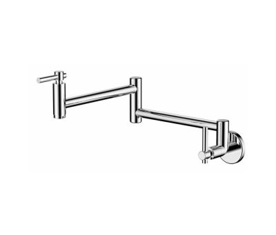 China Thermostatic Faucets Long Neck UPC Certified Rotatable Wall Mounted Kitchen Sink Faucets for sale