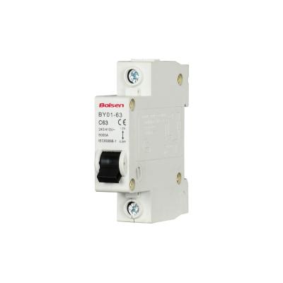 China DZ47-63 50Hz/60Hz Curve As C D 230V 400V 6kA 1-63A 1P 2P 3P 4P Miniature DC MCB Circuit Breaker With IEC CE Certificate 6KA for sale