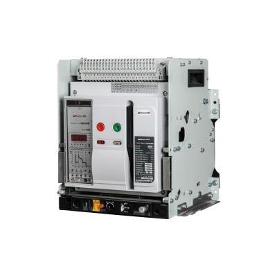 China Drawer Type 50Hz 400A-2000A 400V 2000/3200/6300mA 3P 4P ACB Air Circuit Breaker With Standard IEC 65KA-120KA for sale