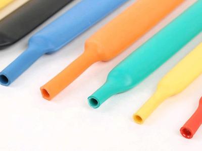 China Customized High Voltage Heat Protection Black Shrink Tubing Transparent Tube for sale