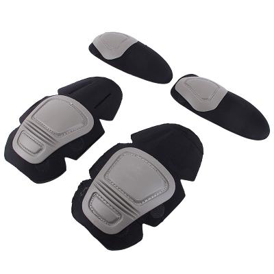 China Frog Deluxe Gray Detachable Suit Tactical Color Knee and Elbow Pads for sale