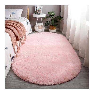 China Newest Selling Washable Warm Soft Elliptical Large Area Rug Soft Rugs Anti-Sliky Rugs for sale