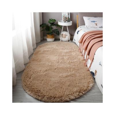 China Washable high quality colorful durable mats and good prices bed side elliptical cover for sale