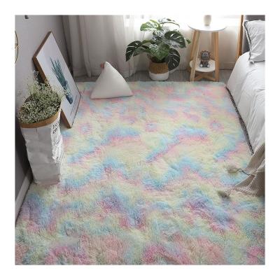 China Manufacturers washable the direct sale of the fashionable soft fluffy carpet luxury living room carpet for sale