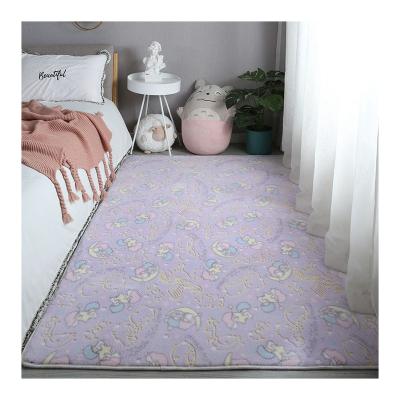 China China Washable High Quality New Manufacture Home Decor Carpet Soft Fluffy Bright Carpets for sale