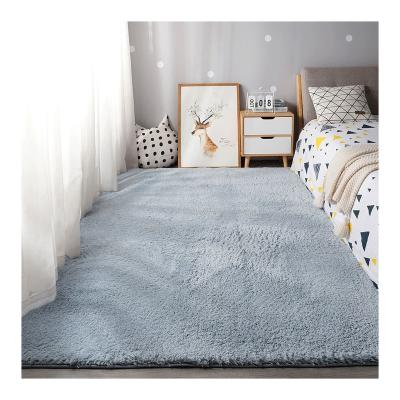 China High Grade Washable Comfortable Soft Fluffy Rugs Faux Lambswool Pleochroic Rugs for sale