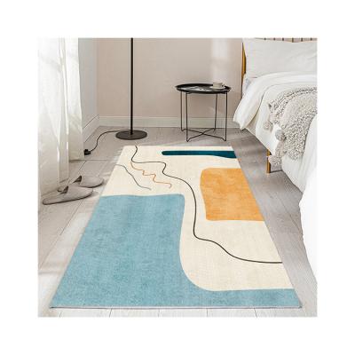 China High Quality Minimalist Crystal Pile Carpet Washable Sale Good Price Bed Blanket for sale