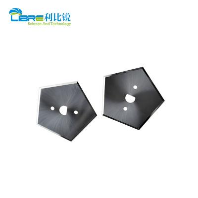 China Pentagonal Knife 40.9mm HRA89 Industrial Slitter Blades For Bag Making Machine for sale