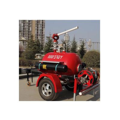 China Professional Type Dry Fire Extinguisher Trailer Type Mobile Powder Manufacturing System Customized Size for sale