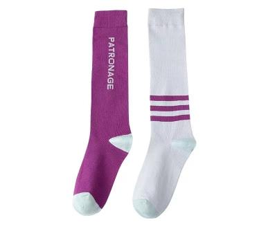 China Breathable Whole Sale Long Socks Japanese Style Cute Fashionable Two Colors Of A Sock for sale