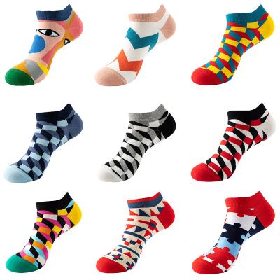 China Wholesale QUICK DRY Cotton Argyle Socks Wholesale Colorful Short Cute Cartoon Ankle Socks Women Fruit Pattern for sale