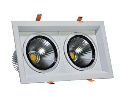 China High CRI 24 Watt Led Grille Lamp With Two Drivers , Long Lasting 50000hrs for sale