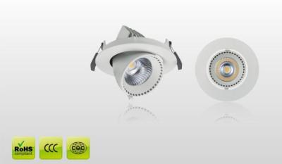 China 7W Led Gimbal Downlight Warm White 2800K - 3200K , Kitchen Led Down Lights for sale