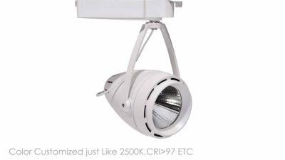 China Energy Saving 10W Dimmable Track Lights 100v - 240v Shop Track Lighting for sale