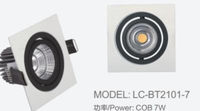 China Commercial Square Led Ceiling Downlights For Home / Office , Ra85 90LM/W for sale