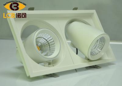 China 48W la parrilla llevada inclinable comercial Downlight llevó las lámparas AC100V - 240V del techo en venta