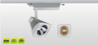 China Adjustable 35W Led Track Lights Dimmable Ceiling Track Spotlights 3500Lm for sale