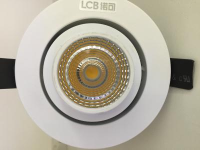 China Frosted Reflector Adjustable LED Wall Washer Downlight With 24° / 60° Beam Angle for sale