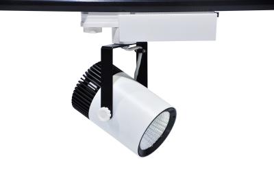 China LED Waterproof Dimmable Led Track Lighting With 3 / 4 Phase Wire Track 2800k - 3200k for sale