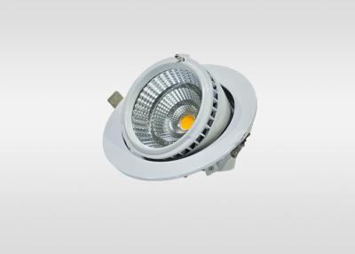 China 20W White / Black / Grey Commercial LED Gimbal Downlight Adjustable For Clothes Shops for sale