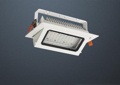 China 35W Rectangle 35W Dimmable LED Down Lights 100 - 240V 50 / 60HZ For Commercial for sale