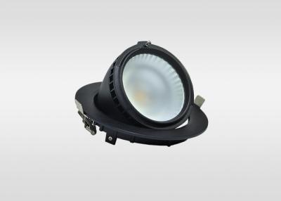 China 30W Rotatable Adjustable Led Gimbal Downlights With 24° / 60° Beam Angle for sale