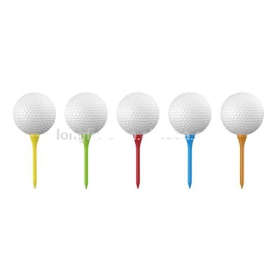 China Synthetic resin; Custom Golf Accessories Foam Synthetic Rubber Golf Ball And Plastic Golf Tee for sale