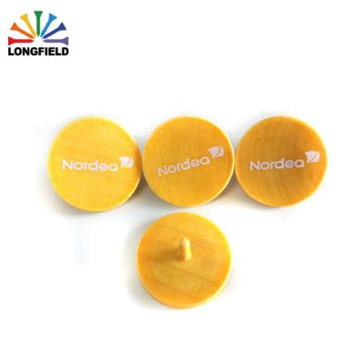 China Wholesale Luxury Personalized Large Wooden Golf Ball Marker Accessory for sale