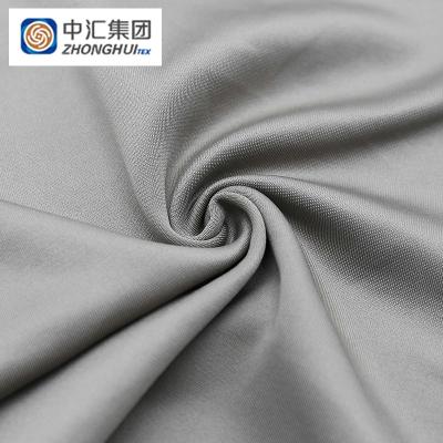 China Shrink-resistant 45%Rayon 48%Polyester 7%Spandex 250G SKUBA knit fabric for shirt for sale