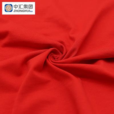 China Brushed Sueded Foshan Suppliers 40S Pique Cotton Spandex Knitted Fabric In Stock For Apparel for sale