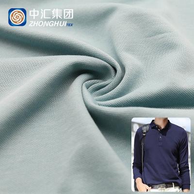 China Factory sale hot fashionable cotton organic polyester modal pique fabric for polo T shirts garment for sale