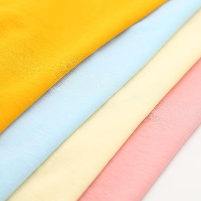 China 100% Mercerized 100S Cotton Shrink-Resistant Interlock Knitted Fabric Comfortable To Wear For T-Shirts for sale