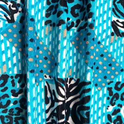 China New Arrival Anti-static Elastic Different Pattern Factory Printing Super Soft Velvet Fabric for sale