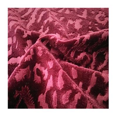 China Wholesale Anti-Static Warp Knitting Korean Embossed Polyester Spandex Velvet Fabric For Dress for sale