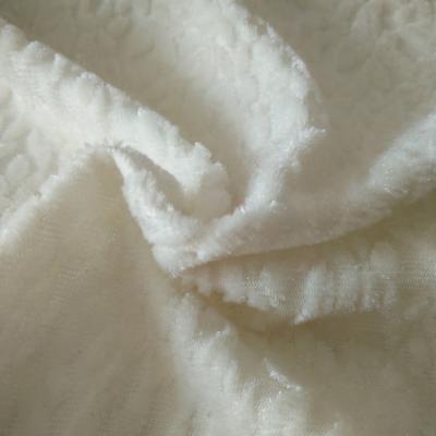 China Good Appearance China Manufacturer 100% Polyester Cut Pile Fleece Fleece Fabric Velvet Fabric for sale