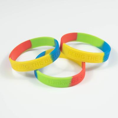 China Silicone Wristband 12 Year Factory Custom Silicone Bracelets Wrist Bands Silicone Wristband for sale