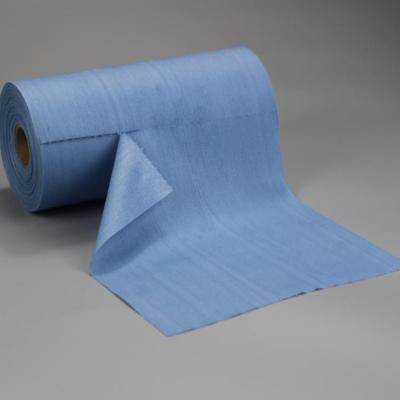 China Sustainable Hot Selling Disposable Spunlace Nonwoven Perforated Clean Tissue Paper Rolls for sale