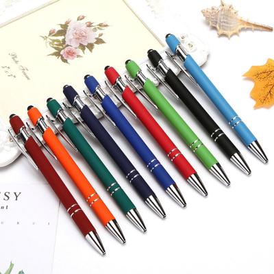 China Exist hot sales promotion pen mold logo stiletto metal ball pen custom pen with promotional custom logo for sale