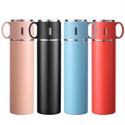 China Wholesale PORTABLE Custom Logo Cup 420/580ml Stainless Steel Vacuum Water Bottle Portable Business Gift Vacuum for sale