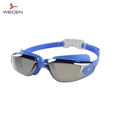 China High Quality Custom Anti Fog Adult Swimming Goggles Swim Water Sport Game Factory Direct Selling Underwater Glass Waterproof Myopic Glass Goggles for sale