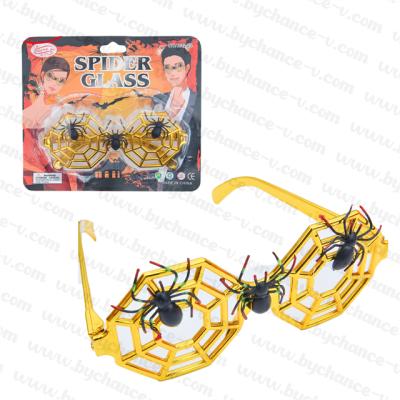 China Halloween hotsale gifts novelty costume party funny glasses spider cosplay glass disguise eye mask for Halloween props for sale