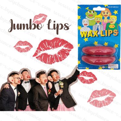 China Funny Jumbo Halloween Costume Party Cosplay Halloween Party Prank Game Toy Gag Toy Lips Fake Props Props for sale