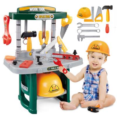 China Educational Pretend Play Toys Children Workshop Tool Table Toy Repair Set Educational Pretend Play Interesting Boys Tools Toys Set Toys For Children for sale