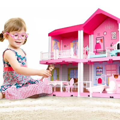 China Non-Toxic Kids Doll Toy Building Furniture Multi Accessories DIY Assembling Funny Toys DIY Home Eco-Friendly For Children for sale