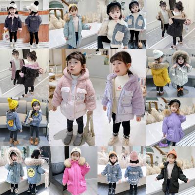 China 2023 Reversible Fashion Winter Custom Laser Coats Kids Winter Down Jacket Thickened Winter Coat For Hoodie Children for sale