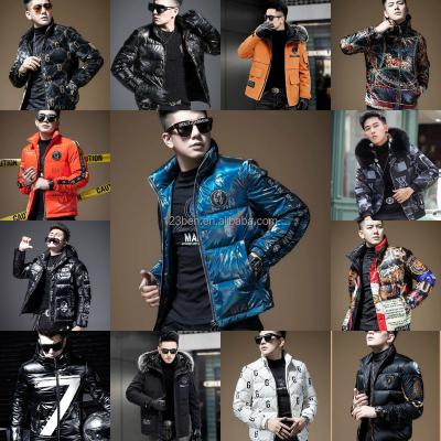 China QUICK DRY Custom Design OEM Winter High Quality Mens Overcoat Men's Coats Down Stripper Bubble Jacket With Wholesale Price for sale