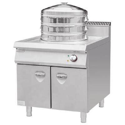 China Sustainable Commercial Stainless Steel Kitchen Equipment Steam Oven Gas Style Work Steamers With Cabinet for sale