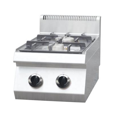 China Hotel Gas Burners Ranges Cook Stove Gas Cooker Gas Style With CE Table Burner 2 Free Gas Cooktops 11KW Stainless Steel Spare Parts for sale