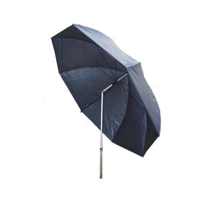 China 210D PU coating waterproof fishing brolly with iron handle 42