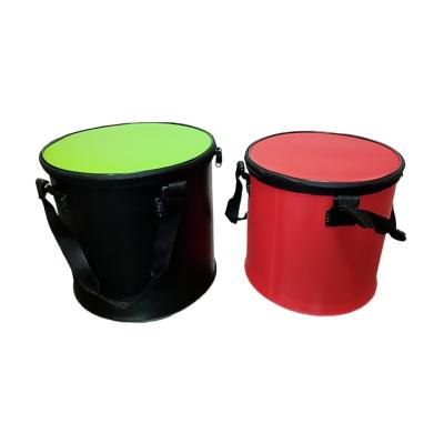 China Fish holder Dia. 30cm Outdoor wholesale fashion popular round EVA fishing Bucket live fish box for sale